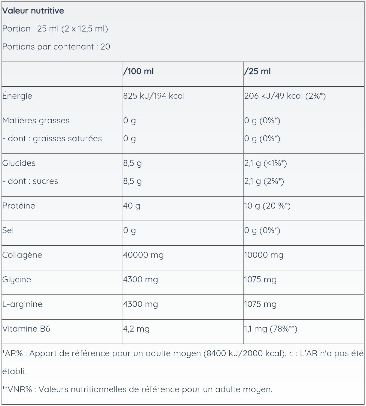 Collagene Marin 10 000 ml