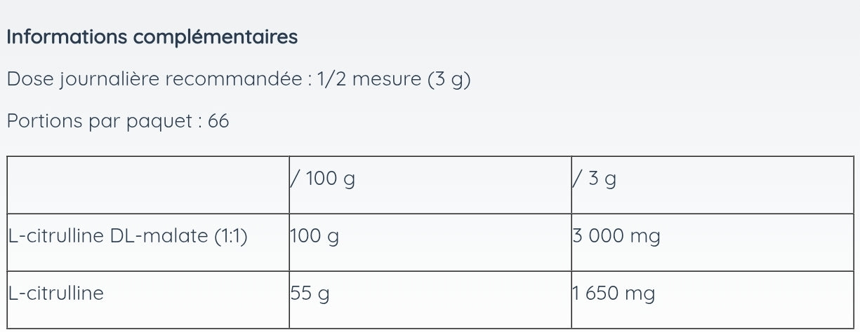 L-Citrullin Premium