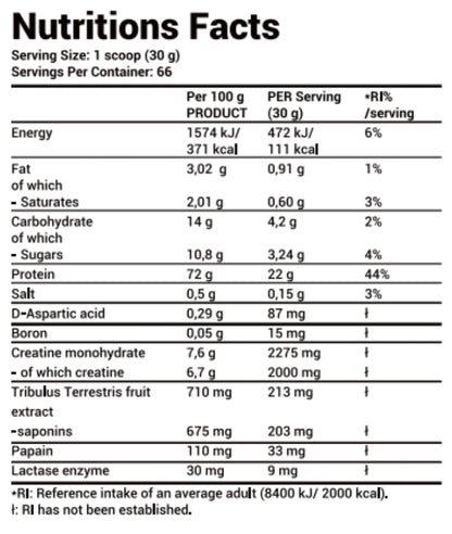 Proteine Nitro Whey+